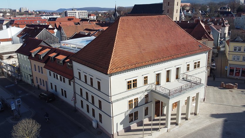 Bild: Luftbild Rathaus Sondershausen