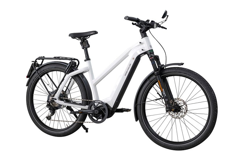 Testsieger ist das Charger3 Mix. Touring HS 2022 von Riese & M&uuml;ller. Gute Ausstattung und hoher Fahrkomfort konnten &uuml;berzeugen (Foto: TCS)