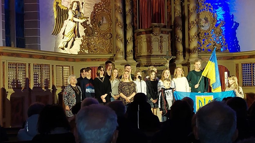 Ukrainische Fl&uuml;chtlinge bedanken sich (Foto: privat)