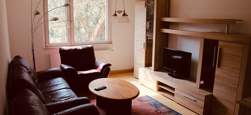 Eingerichtet aus Nordh&auml;user Spenden - die SWG will Fl&uuml;chtlingen Unterkunft bieten (Foto: agl)