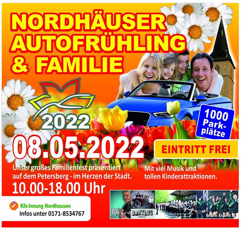 Der Nordh&auml;user Autofr&uuml;hling kehrt zur&uuml;ck (Foto: Medienhaus Heck)