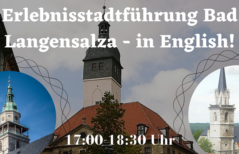 Stadtf&uuml;hrung durch Bad Langensalza in englischer Sprache (Foto: Spuren Verein)