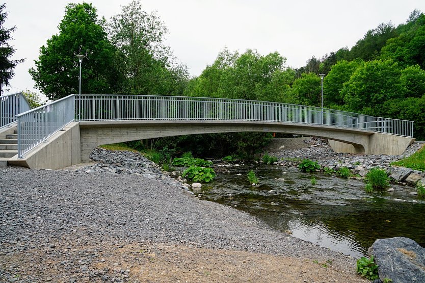 Die neue Berebr&uuml;cke (Foto: S.Schedwill)