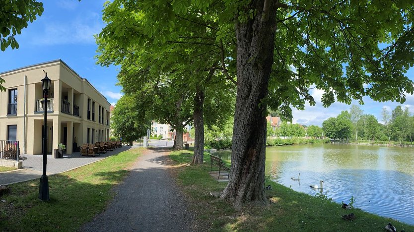 Das Caf&eacute; am Schwanenteich in Ellrich &ouml;ffnet wieder (Foto: Seniorenwerk)