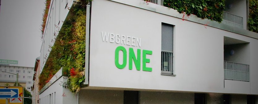 Das "Green One" wird man zum Tag der Architektur am kommenden Wochenende als eines von zehn Objekten besichtigen k&ouml;nnen (Foto: agl)