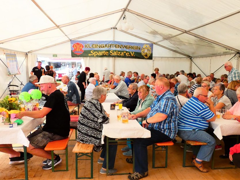 Mitgliederversammlung der Salzaer Kleing&auml;rtner (Foto: W. Schumann)