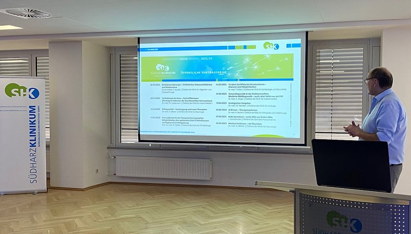Neue Vortragsreihe im S&uuml;dharz Klinikum (Foto: M.Brasch)