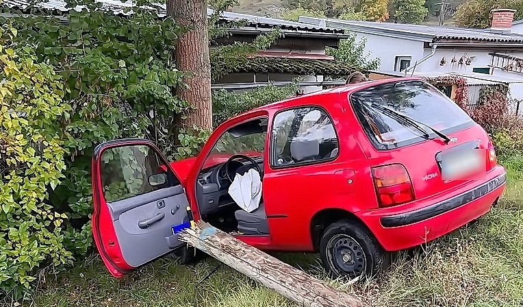 Unfall bei Krimderode (Foto: S.Dietzel)