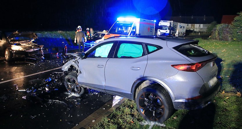 Unfall bei Ebeleben gestern Abend (Foto: S.Dietzel)