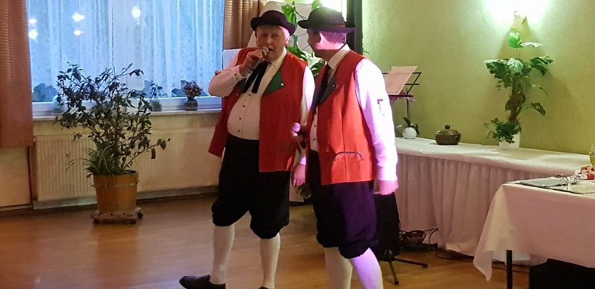 Die "Wipperdorfer Herzbuben" zu Gast in G&uuml;nzerode (Foto: Walter Becker)