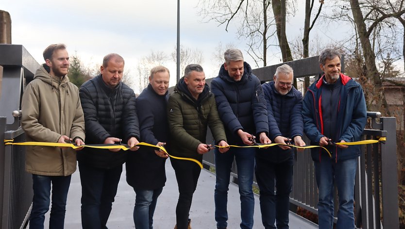 Freigabe der Kohnsteinbr&uuml;cke heute Nachmittag (Foto: Stadtverwaltung Nordhausen)