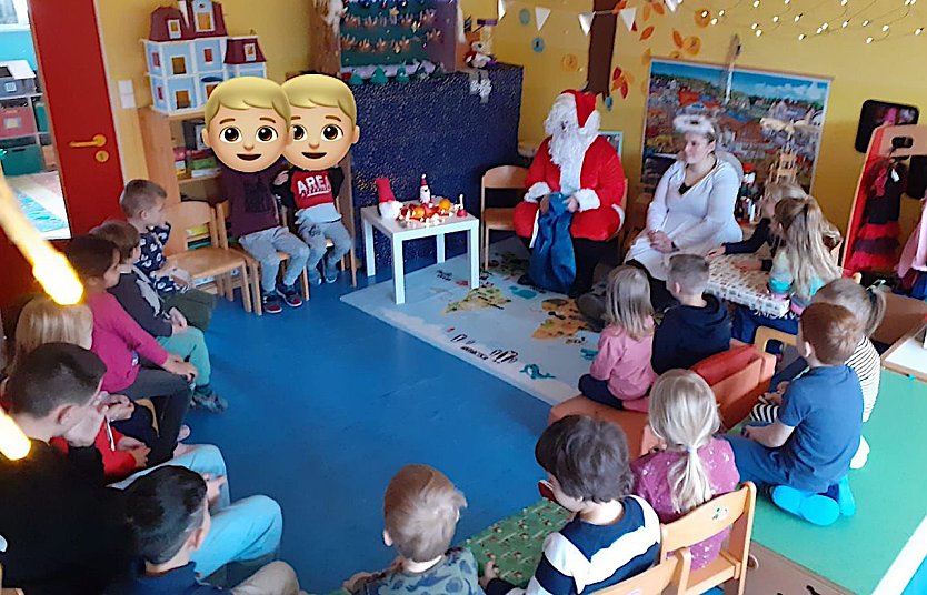 Bild: Weihnachtsstimmung in der Kita Brummkreisel