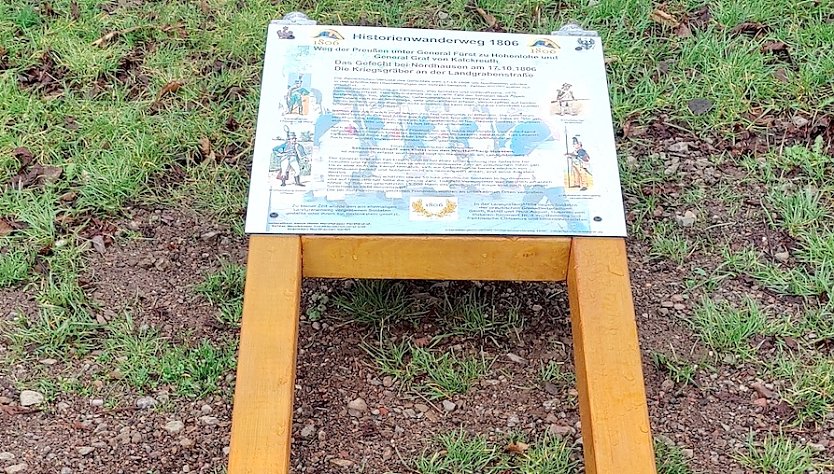 Immer noch umgelegtes Schild (Foto: P.Blei)