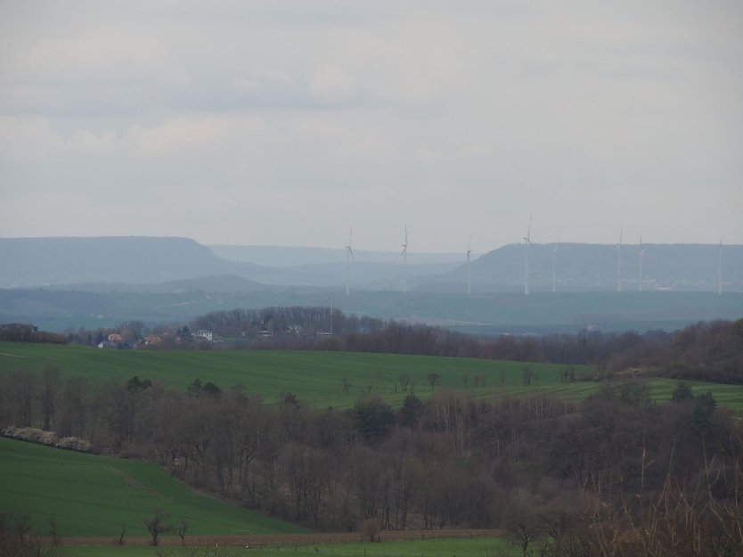 Unser Wetterbild kommt heute von Familie Friedling die diesen Ausblick von der Ebersburg festgehalten haben (Foto: J&uuml;rgen Friedling)