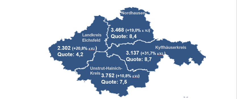 Arbeitsmarkt im April (Foto: Agentur f&uuml;r Arbeit Nordth&uuml;ringen)