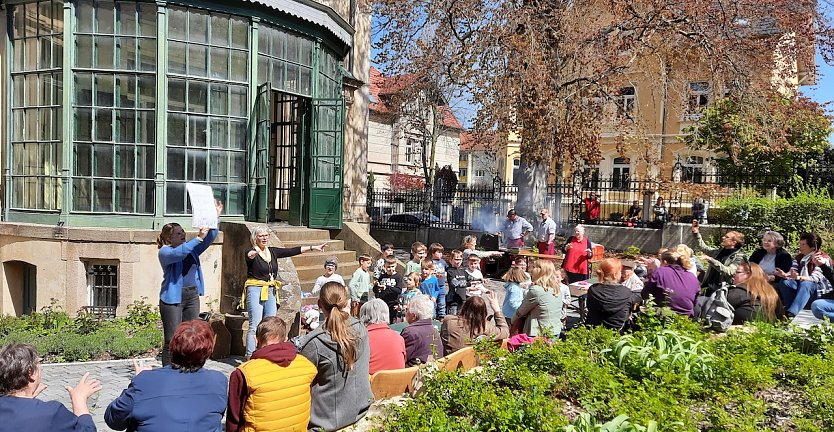 Aktion Mensch in der Lindner-Villa in Sondershausen (Foto: Dorothea Kieper)
