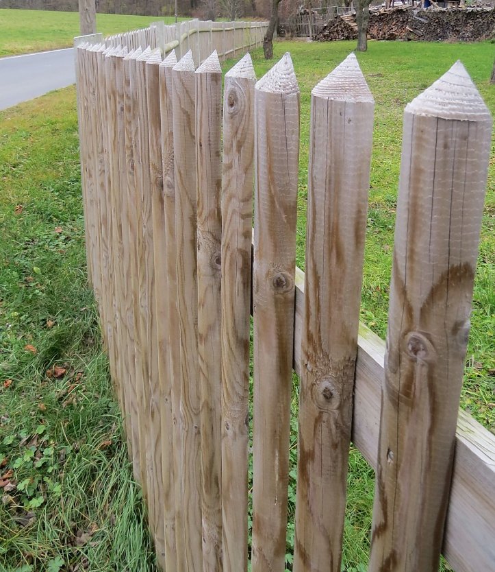 Holzz&auml;une haben in Th&uuml;ringen eine alte Tradition. Wer sich das regelm&auml;&szlig;ige Streichen sparen will, sollte auf eine Holzart f&uuml;r die Au&szlig;enanwendung achten (Foto: Th&uuml;ringenForst)