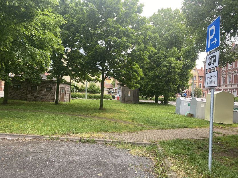 Wohnmobilstandort am August-Bebel-Platz (Foto: Stadt Nordhausen)
