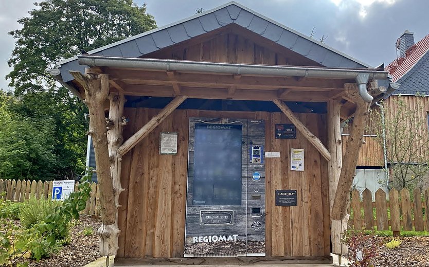 Der "Harzomat" in Rothesütte (Foto: RAG Südharz) Der "Harzomat" in Rothesütte (Foto: RAG Südharz)