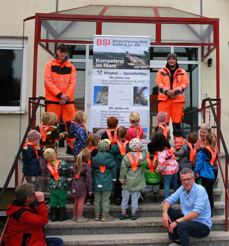 Zu Besuch bei der Bergsicherung Ilfeld (Foto: Nicole Mattern)