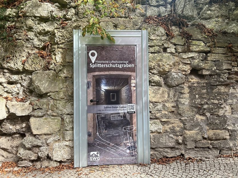Auch der Publikumsrenner aus dem vergangenen Jahr wird wieder ge&ouml;ffnet - der Splitterschutzgraben in der Barf&uuml;&szlig;erstra&szlig;e (Foto: Stadt Nordhausen)