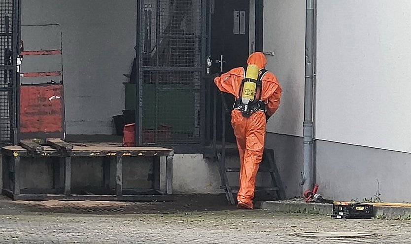 Arbeitsunfall heute Morgen (Foto: S.Dietzel)