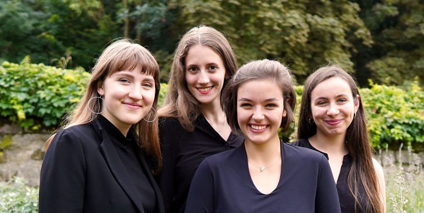Bild: Das Ensemble "voix claires" ist morgen im Dom zu h&ouml;ren