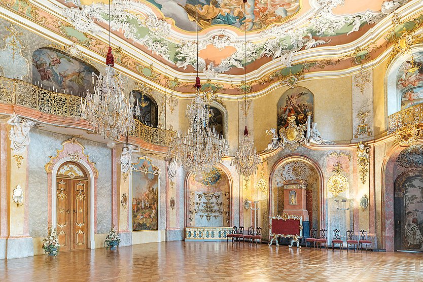 Festsaal, Th&uuml;ringer Landesmuseum Heidecksburg (Foto: Marcus Glahn)