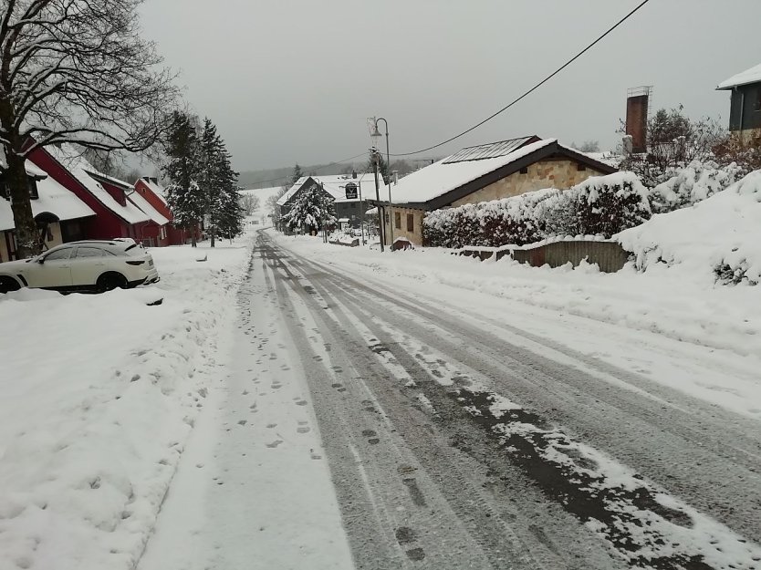 Bild: Der Winter hat auch Sophienhof fest im Griff