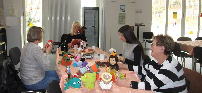 H&auml;kelkurs auf japanisch im Freizeitzentrum in Artern (Foto: Janet Haselhuhn)