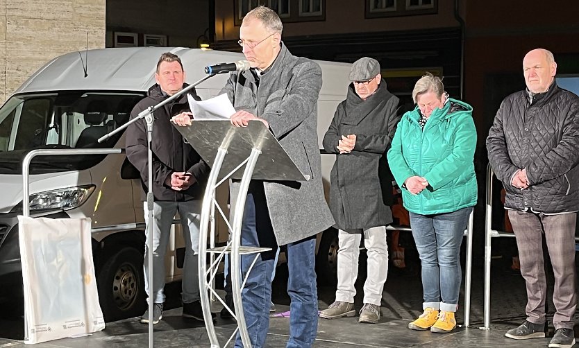 Sebastian heise hielt ein Plädoyer gegen den Krieg und zitierte dabei Stefan Zweig (Foto: emw) Sebastian heise hielt ein Plädoyer gegen den Krieg und zitierte dabei Stefan Zweig (Foto: emw)