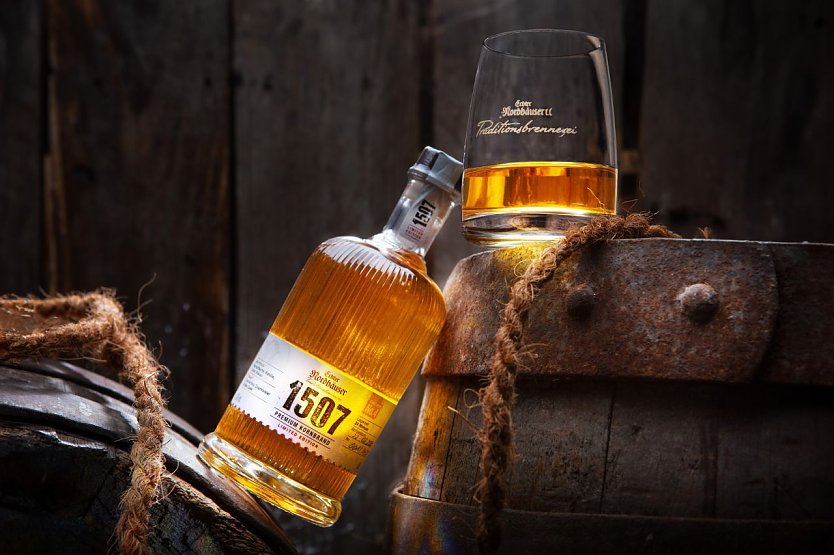 Die vierte Edition des Premium Korns "1507" (Foto: Echte Nordh&auml;user Traditionsbrennerei)
