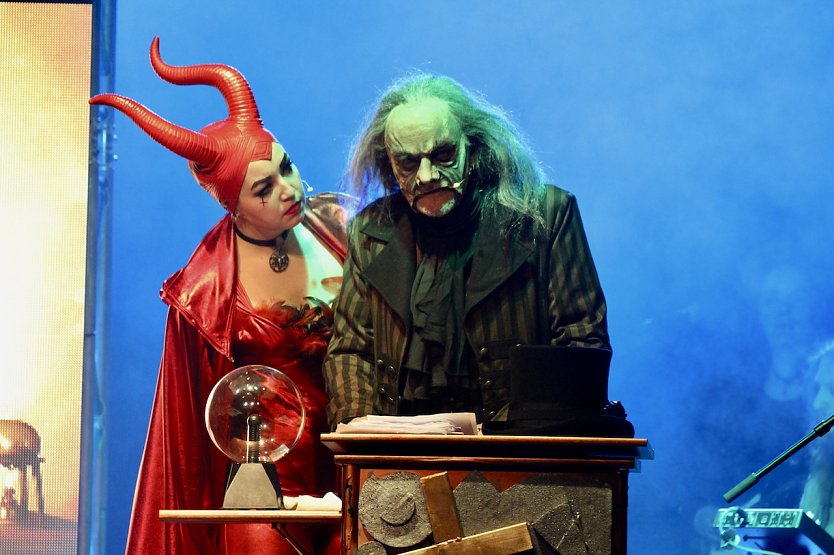 FAUST �n� Roll � Rocktheater nach Goethe im Stocksen in Sondershausen 2023 (Foto: Eva Maria Wiegand)