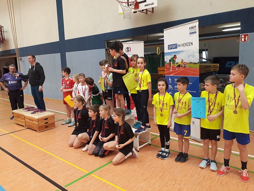 In M&uuml;hlhausen wurden die st&auml;rksten Grundsch&uuml;ler gesucht (Foto: Markus Fromm)