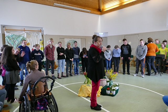 Konzert im Förderzentrum St. Martin (Foto: Kreismusikschule) Konzert im Förderzentrum St. Martin (Foto: Kreismusikschule)