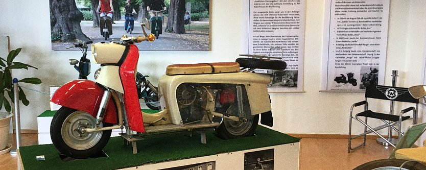 Roller der Wirtschaftswunderzeit (Foto: IFA Museum) Roller der Wirtschaftswunderzeit (Foto: IFA Museum)