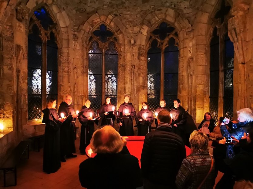 Nacht der Offenen Pforte am Ostersonntag - eine Nacht lang mittelalterliche Klosterkultur erleben (Foto: &copy; ZisterzienserMuseum Kloster Walkenried )