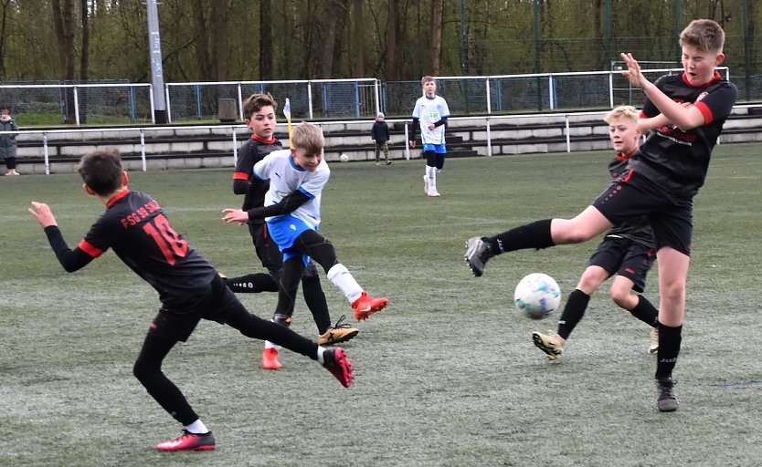 Szene aus wacker D2 gegen Salza (Foto: Martina Nebelung)