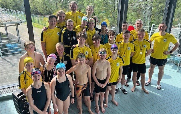 Die 20. Badehaus-Meisterschaften begeisterten die Schwimmer (Foto: Badehaus Nordhausen )