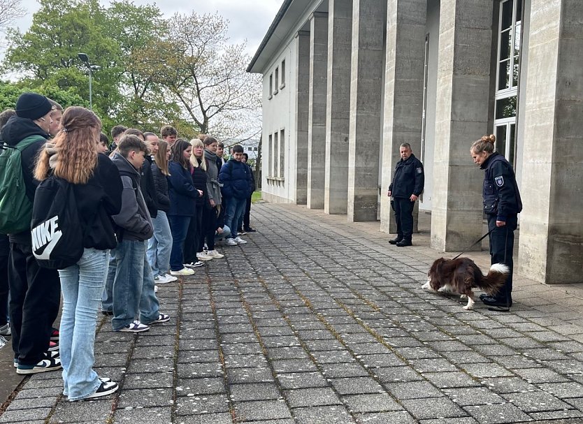 Viel Besuch konnte man heute in der Landespolizeiinspektion in Nordhausen begr&uuml;&szlig;en (Foto: LPI)