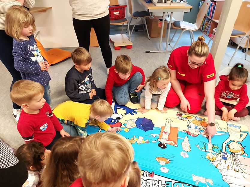 DLRG Aktionstag in der Kita Sonnenschein (Foto: Kita Sonnenschein)