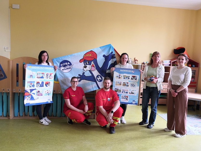 DLRG Aktionstag in der Kita Sonnenschein (Foto: Kita Sonnenschein)