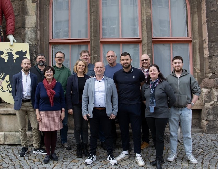 Die Kandidaten der B&uuml;rgerliste S&uuml;dharz f&uuml;r den Nordh&auml;user Stadtrat (Foto: B&uuml;rgerliste S&uuml;dharz)
