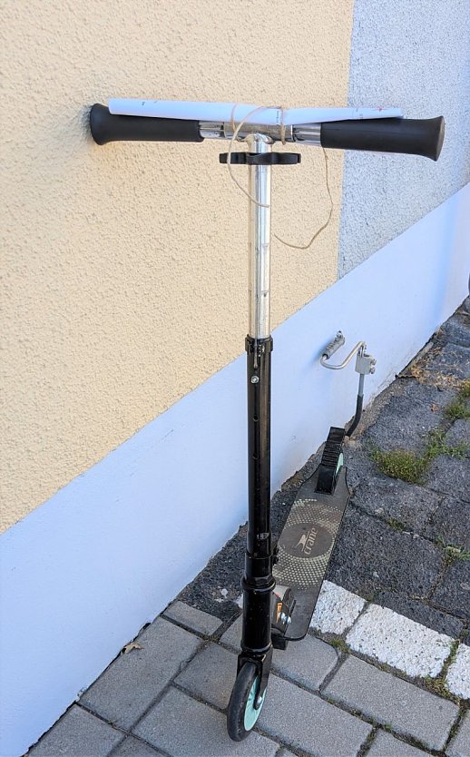 Wem geh&ouml;rt der Roller? (Foto: Landespolizeiinspektion)