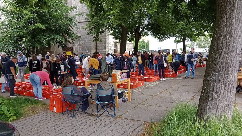 Der B&uuml;chermarkt, so wie ihn die Nordh&auml;user kennen und lieben (Foto: F.Tuschy)