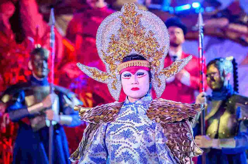 Premiere im Schlosshof morgen Abend: Turandot (Foto: TNLOS)