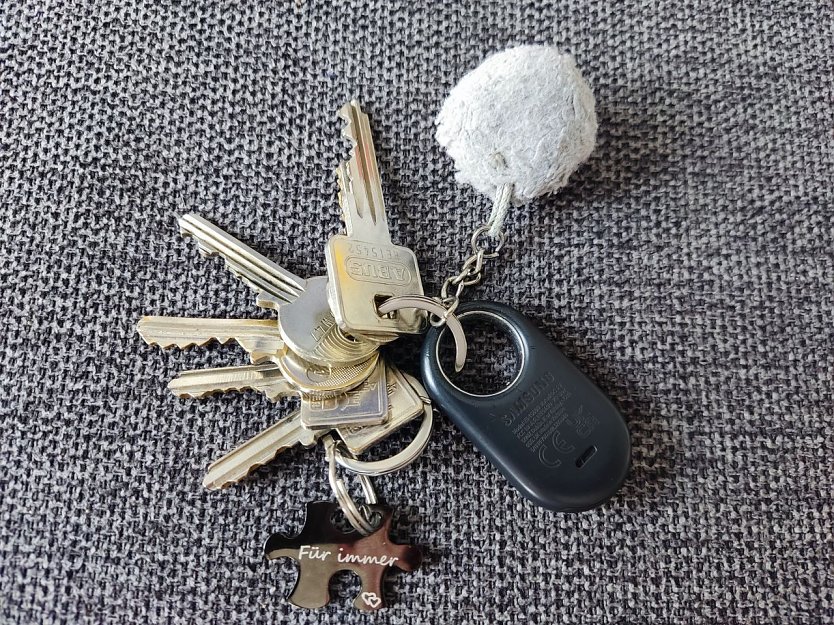 Wer vermisst diesen Schl&uuml;sselbund? (Foto: privat)