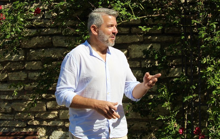 Will mit allen Fraktionen gut zusammen arbeiten: Landrat des Unstrut-Hanich-Kreises Thomas Ahke (Foto: Eva Maria Wiegand)