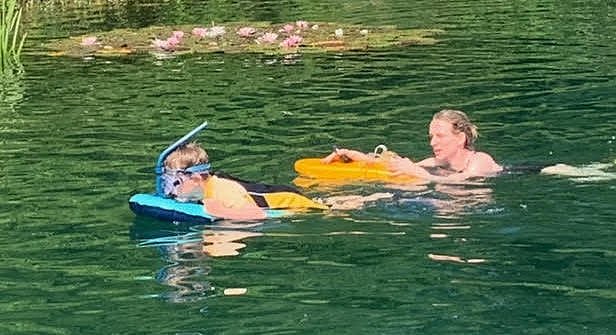 Tauchtraining am und im Kiesschacht (Foto: TSC Neptun) Tauchtraining am und im Kiesschacht (Foto: TSC Neptun)