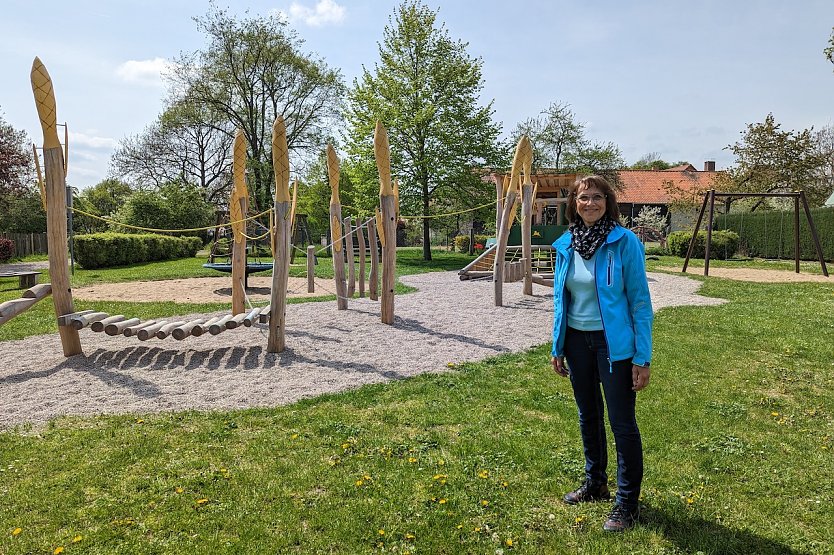 Ortsteilb&uuml;rgermeisterin von Schernberg, Heidrun Schimke verabschiedet sich (Foto: Janine SKara)